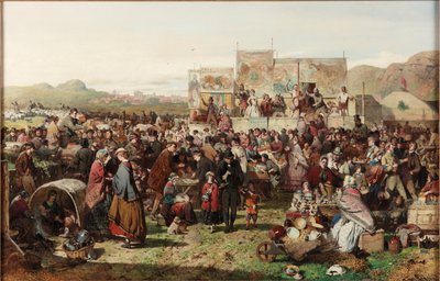 Ein Grenzjahrmarkt, ca. 1865 von John Ritchie